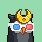 Moonbird without background